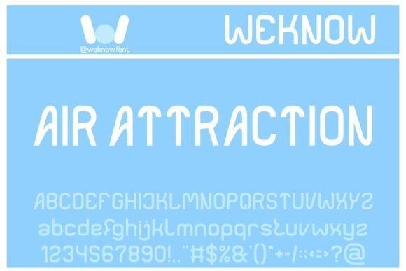 Boost Your Campaign with Air Attraction Font
