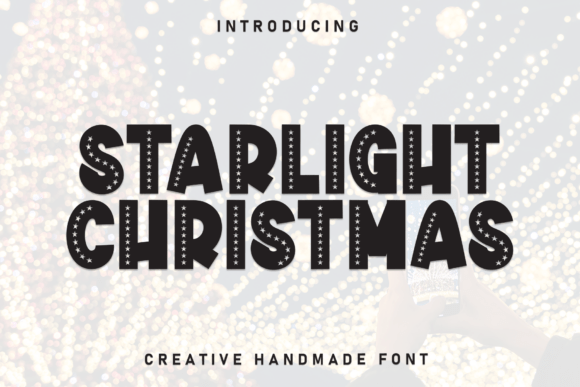 Bring Charm to Your Creations with Starlight Christmas Font