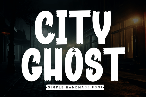 City Ghost: A Friendly Display Font for Editorial Design