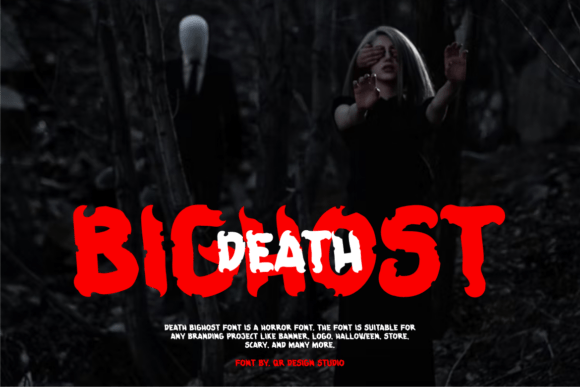 Death Bighost: A Bold Font for Fearless Branding