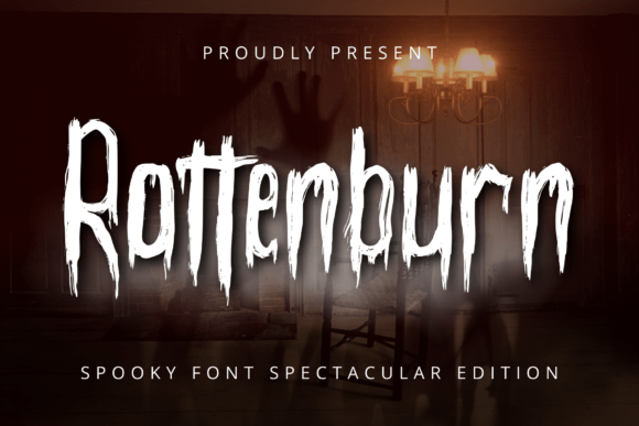 Enhance Your Campaign with Rottenburn, the Spooky Display Font