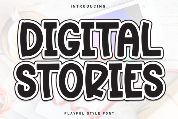 Enhance Your Web Design with Digital Stories Font