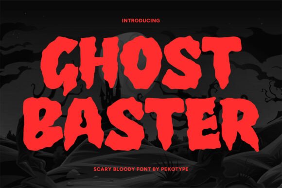 Ghost Baster: A Spooky Display Font for Bold Web Designs