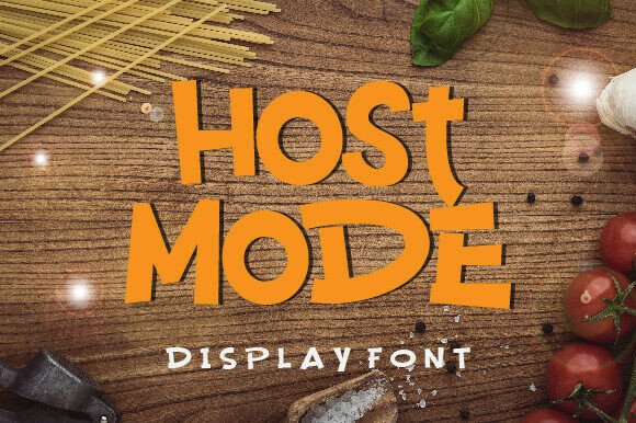 Host Mode: Elevate Your Brand with a Unique Display Font