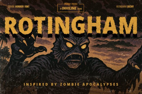 Rotingham Font: A Bold Display Choice