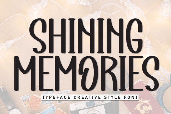 Shining Memories: A Perfect Font for Handmade Creations