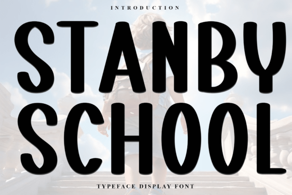 Stanby School: A Festive and Merry Typeface for Crafters