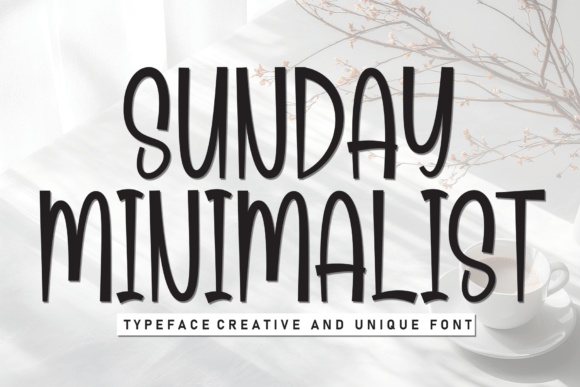 Sunday Minimalist: A Clean and Friendly Display Font