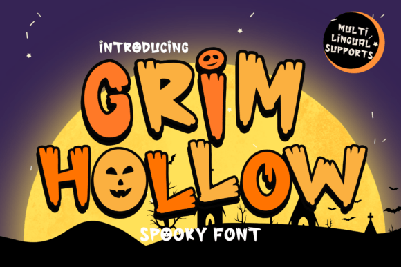 Transform Your Brand with Grim Hollow: A Sinister Display Font