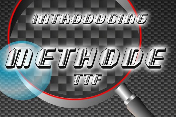Unleash Creativity with Methode: A Bold Display Font