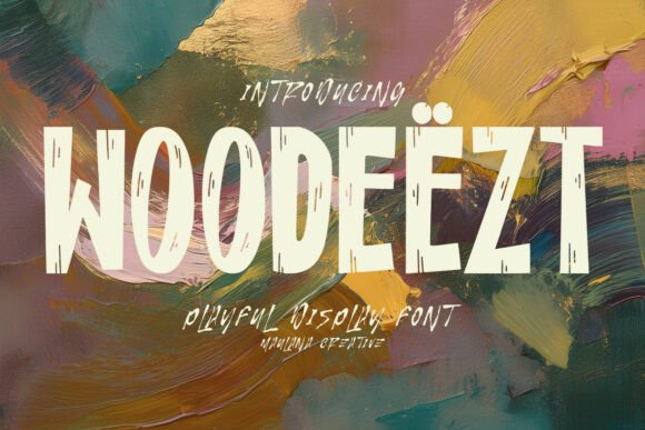 Woodeezt: A Playful Display Font for Eye-Catching Campaigns